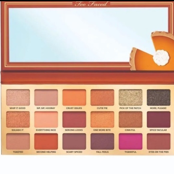 New Too Faced Pumpkin Spice Second Slice Eyeshadow Palette - Picture 9 of 17